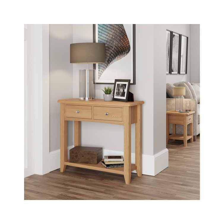 Union Rustic Boysen 85cm Console Table Wayfair.co.uk